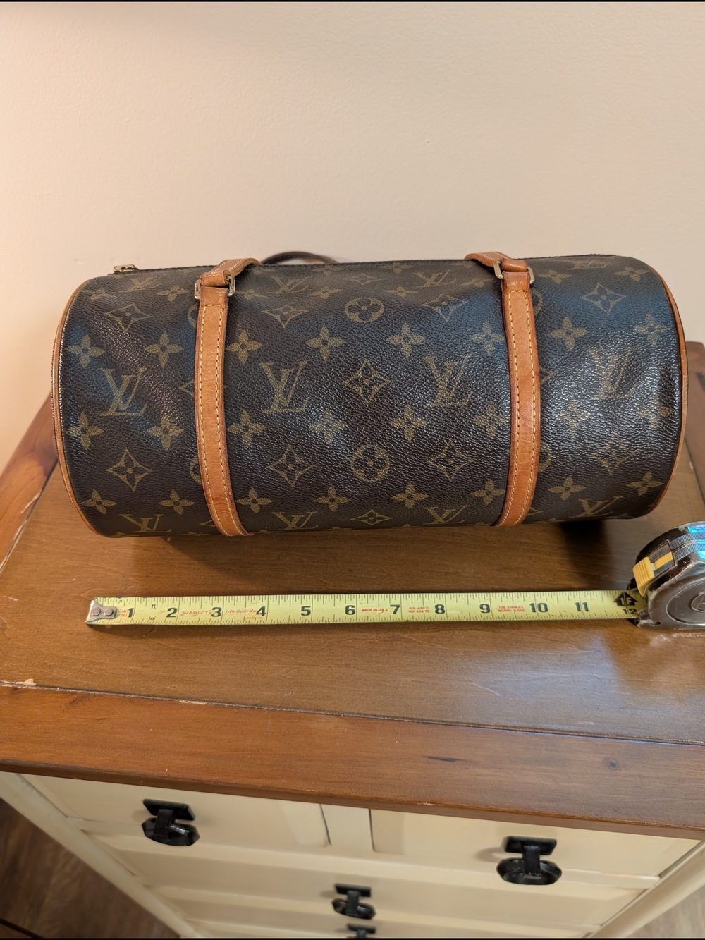 Louis Vuitton Monogram Barrel Bag in Brown and Tan - Picture 3 of 11